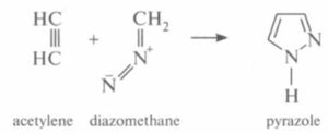 acetilene+diazometano