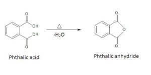 reazioni dell'acido ftalico