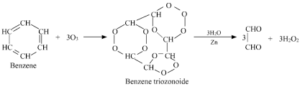 sintesi gliossale dal benzene