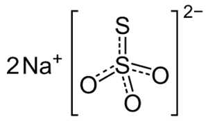 tiosolfato di sodio